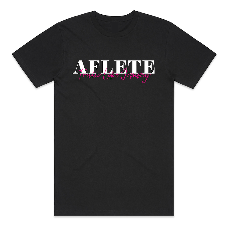 AFLETE 'TRAIN LIKE JIMMY' - BLACK LEGACY FIT TRIBUTE TEE