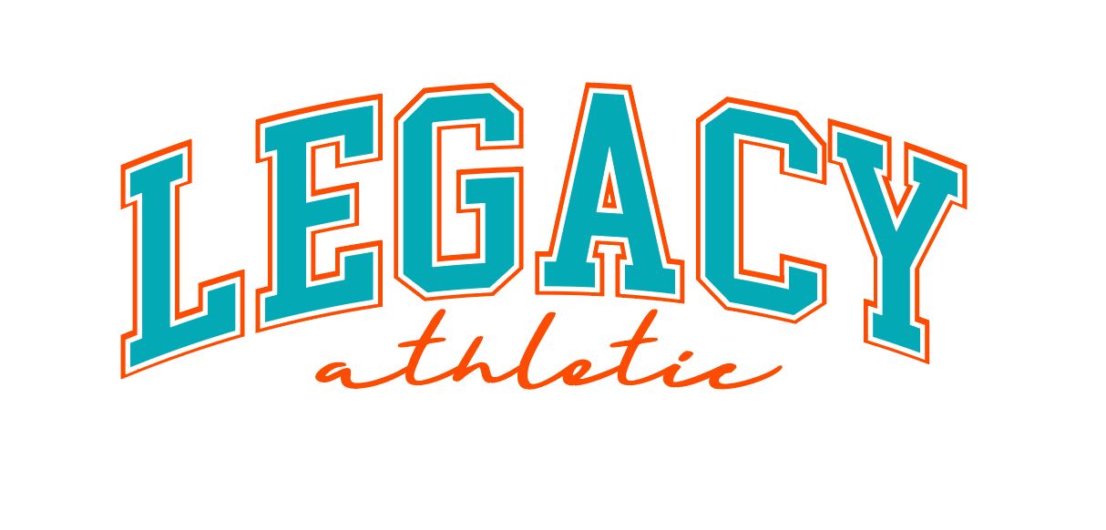 COLLEGE TEE MIAMI DOLPHINS INSPIRED on WHITE