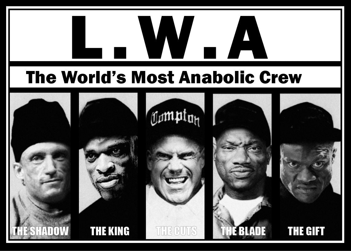 LIFTERS WITH ATTITUDE - L.W.A TEE