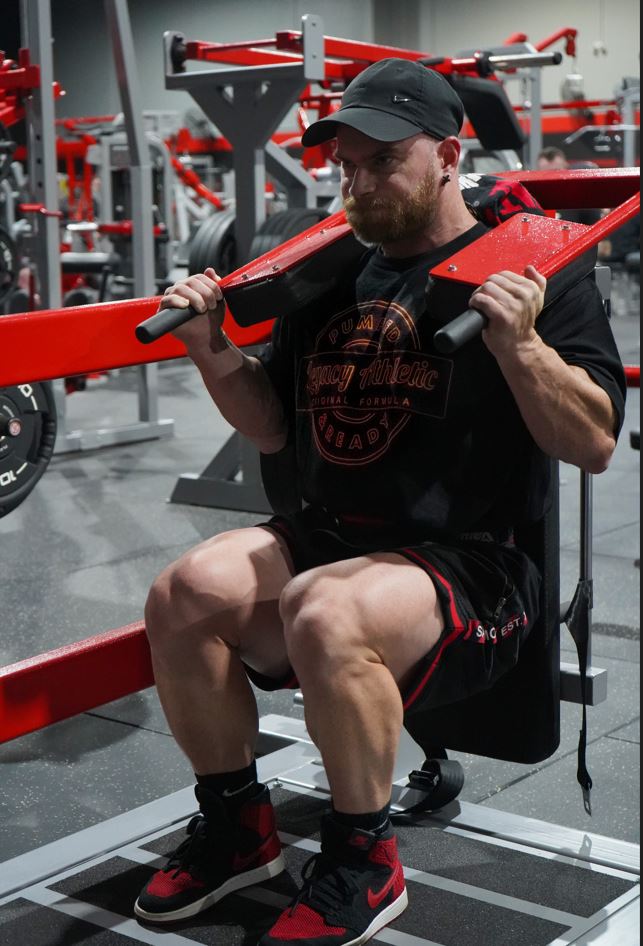 "GET PUMPED" BLACK TEE